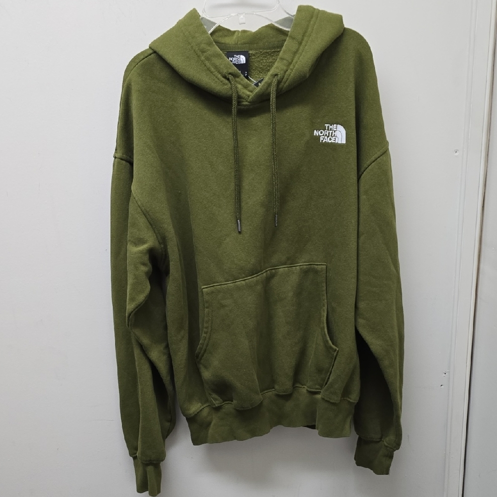 The North Face Men's Olive Hoodie - Size S - Picture 1 of 11